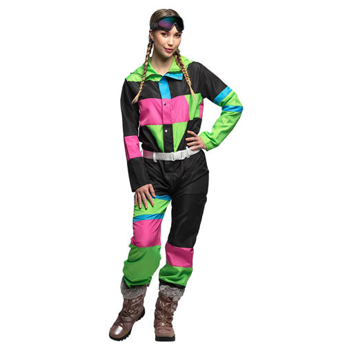 Skipak 80s babe mt. L (incl. skibril en riem)
