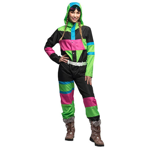 Skipak 80s babe mt. L (incl. skibril en riem)