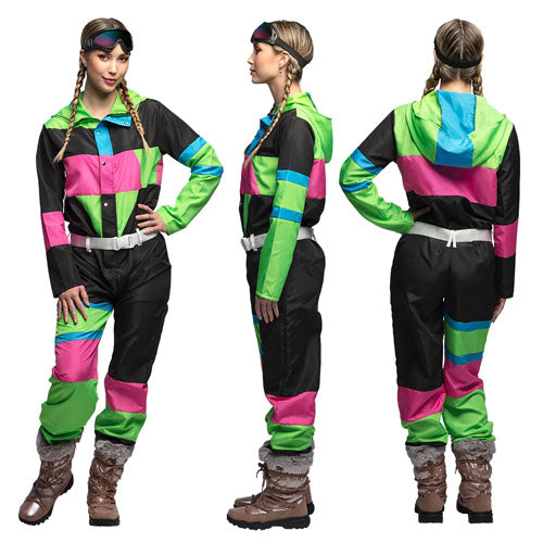 Skipak 80s babe mt. M (incl. skibril en riem)