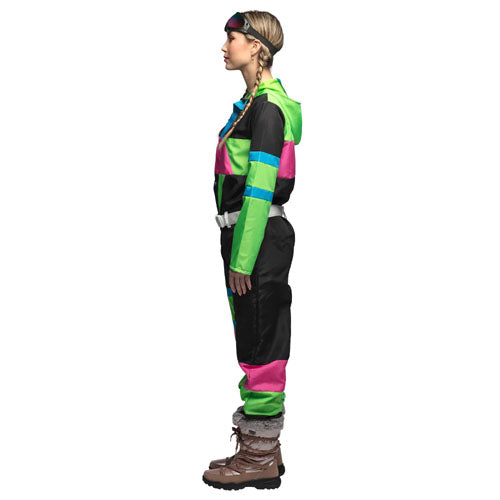 Skipak 80s babe mt. S (incl. skibril en riem)