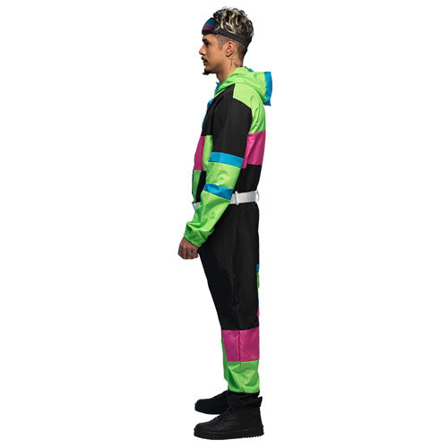 Skipak 80s dude mt. S (incl. skibril en riem)