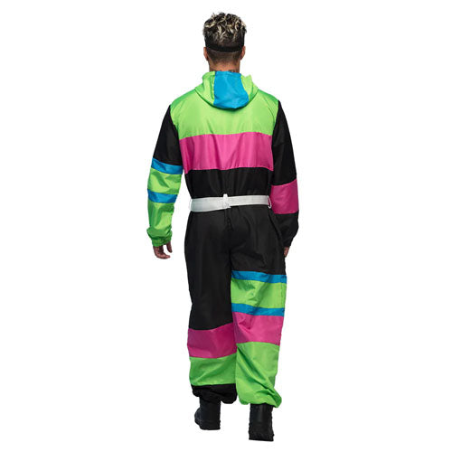 Skipak 80s dude mt. S (incl. skibril en riem)