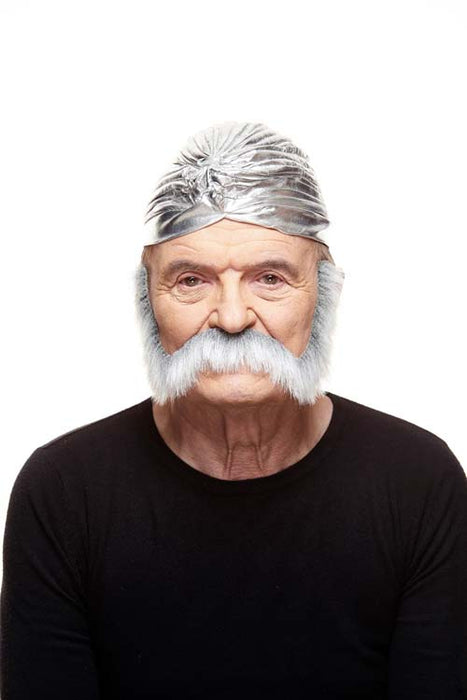 Snor Nigel grijs