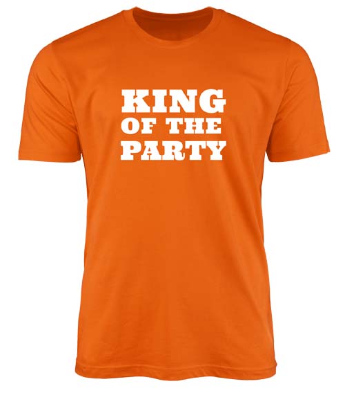 T-shirtoranjeKingofthepartymtM__1