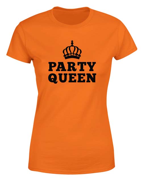 T-shirtoranjePartyQueenmtS__1