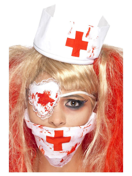 Verpleegster set bebloed