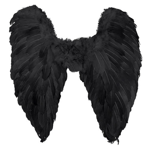 Vleugels donkere engel 65x65cm