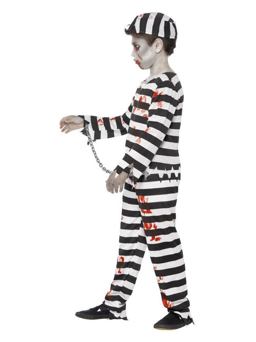 Zombie gevangene boy mt. L (145-158cm)