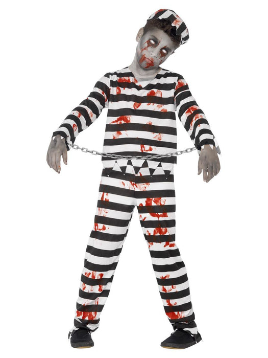 Zombie gevangene boy mt. T (152-163cm)
