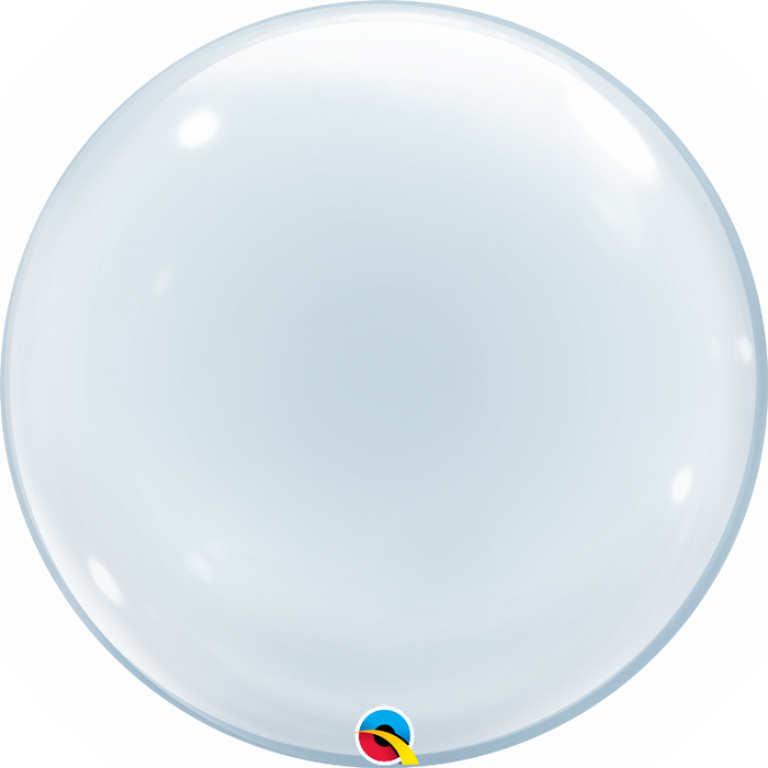 22In Bubble Brilliant clear 56cm