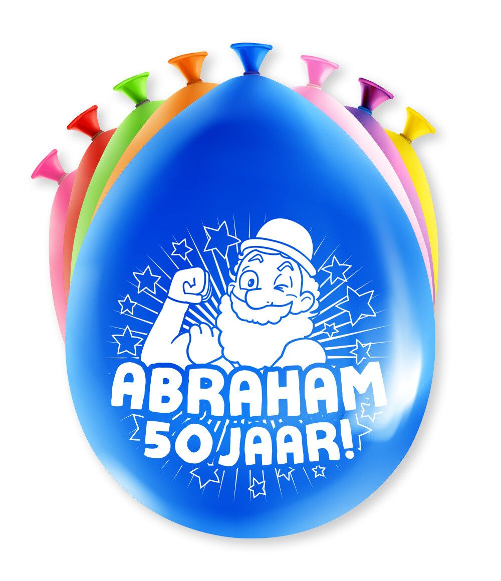 Ballonnen leeftijd enkele bedrukking
