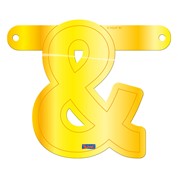 Banner Letter & Yellow
