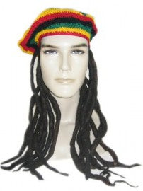 Bob Marley pet met dreadlocks