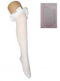 Britney kousen met strik wit