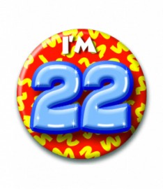 Button 22 jaar
