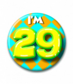 Button 29 jaar
