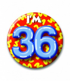 Button 36 jaar