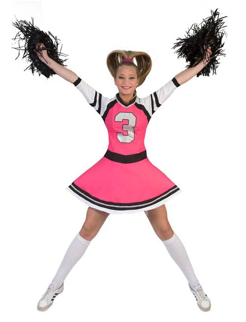 Cheerleader roze mt. 48/50