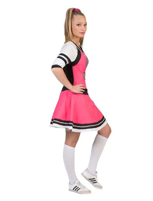 Cheerleader roze mt. 48/50