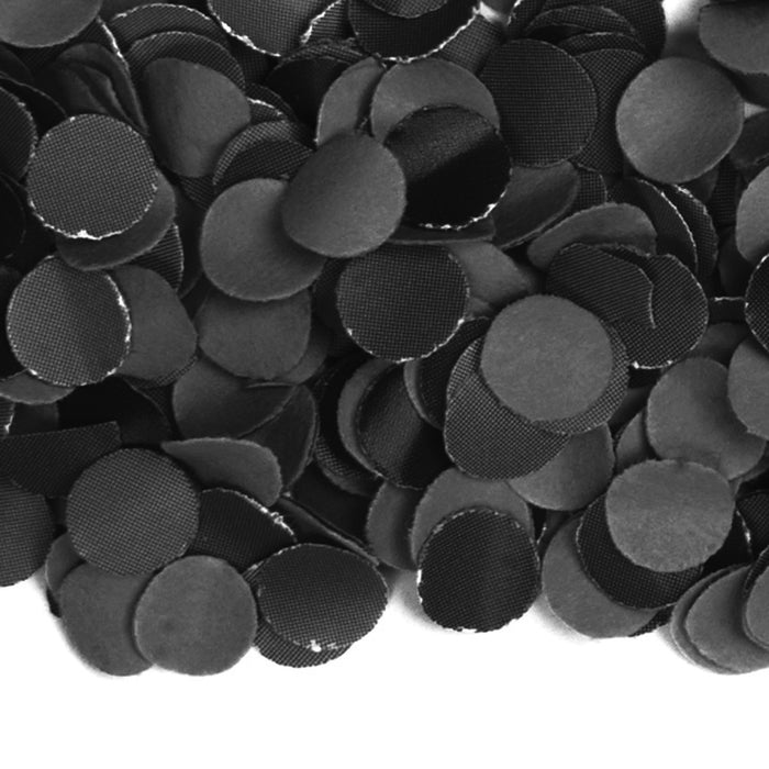 Confetti zwart 100gr (BrV)