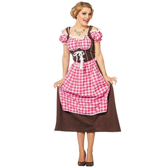 Dirndl suedine pink mt. 56