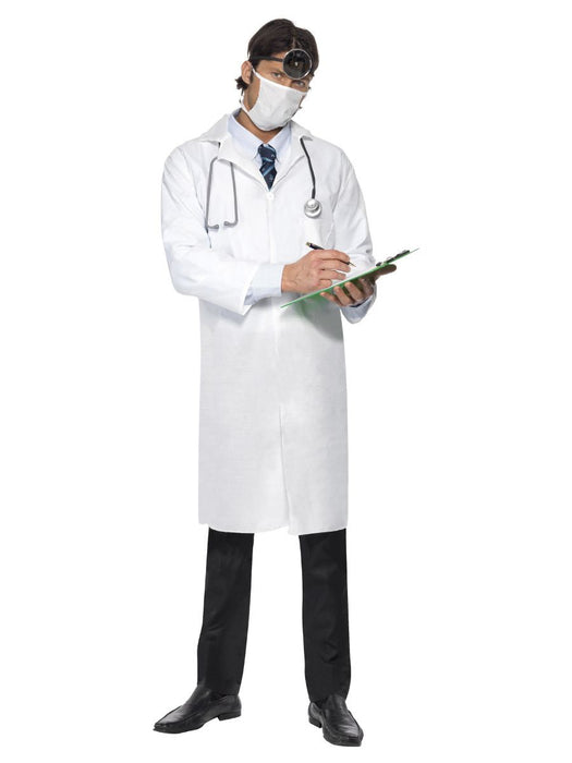 Doktersjas wit deluxe mt. L