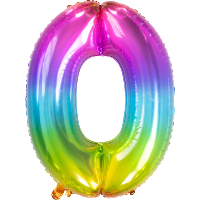 Folieballon 81cm rainbow 0