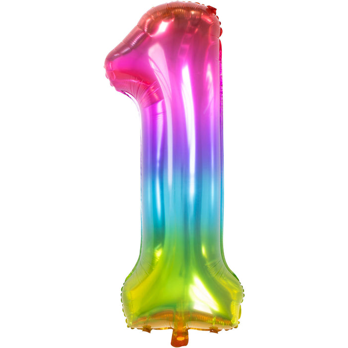 Folieballon 81cm rainbow 1