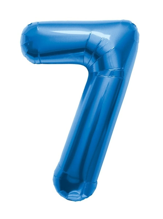 Folieballon 86cm Blue 7