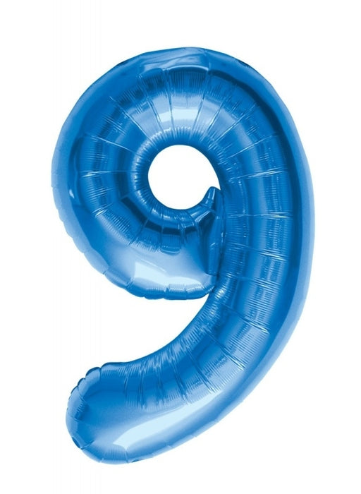 Folieballon 86cm Blue 9