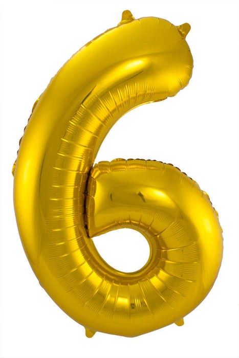 Folieballon 86cm Gold 6