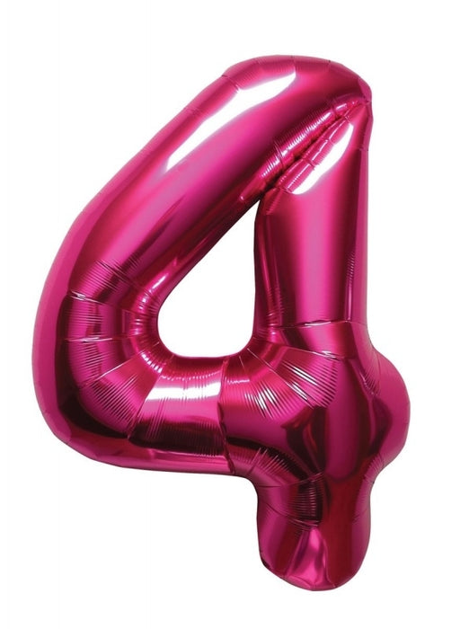 Folieballon 86cm Magenta 4