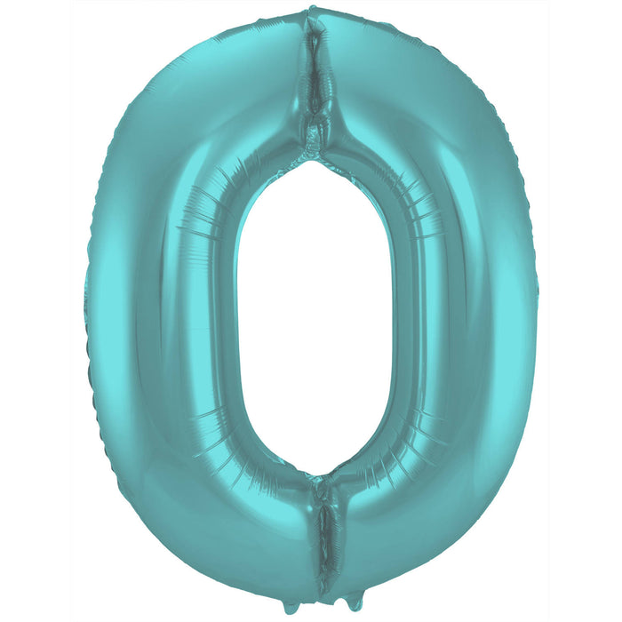 Folieballon 86cm Pastel aqua 0