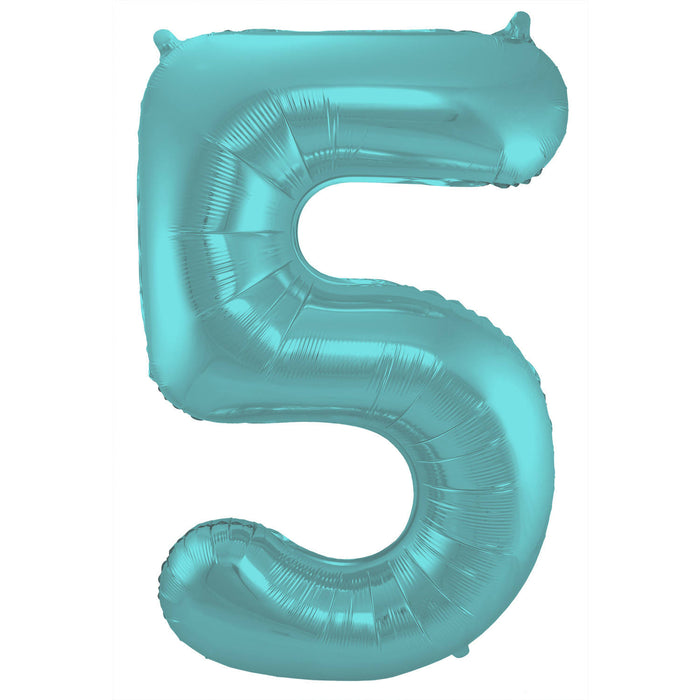 Folieballon 86cm Pastel aqua 5