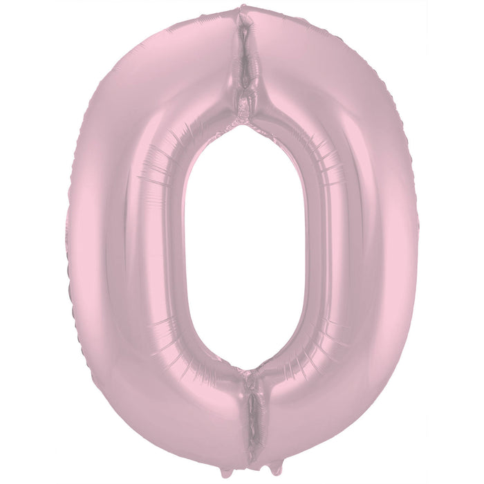 Folieballon 86cm Pastel roze 0