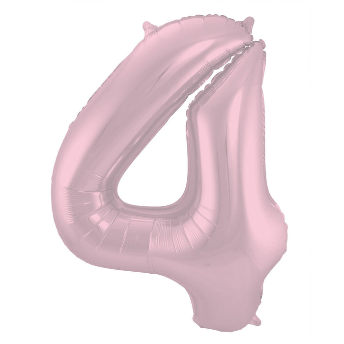 Folieballon 86cm Pastel roze 4