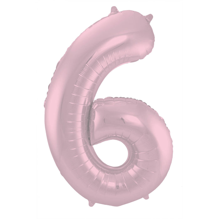 Folieballon 86cm Pastel roze 6