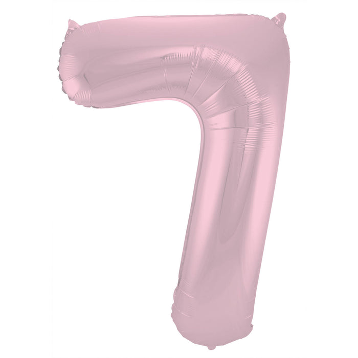 Folieballon 86cm Pastel roze 7