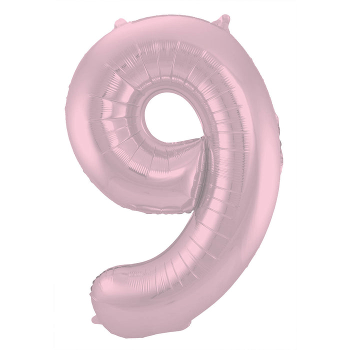 Folieballon 86cm Pastel roze 9