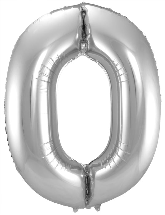 Folieballon 86cm Silver 0