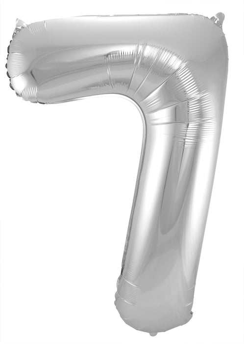 Folieballon 86cm Silver 7