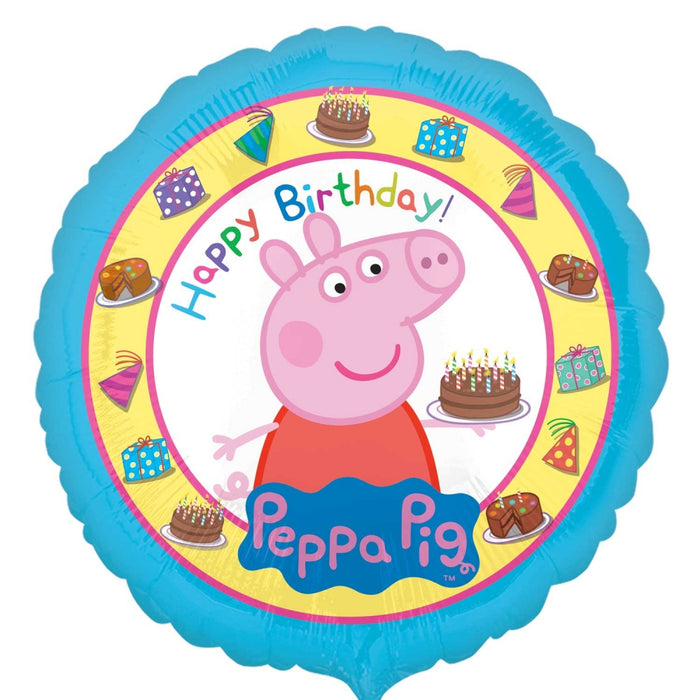 Folieballon Peppa Pig Happy Birthday