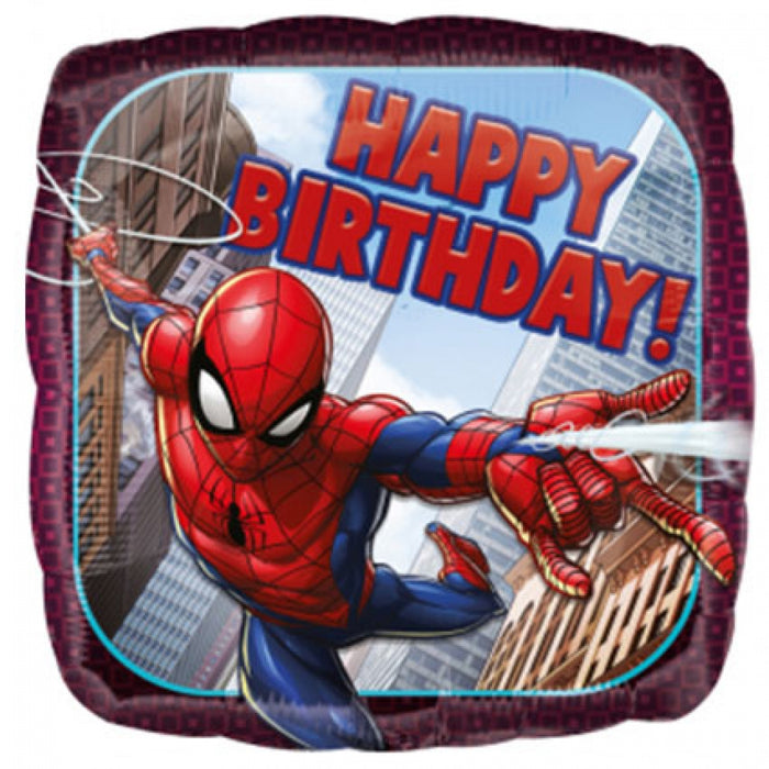 Folieballon Spiderman Happy Bday