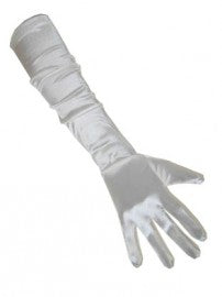 Gala handschoenen wit
