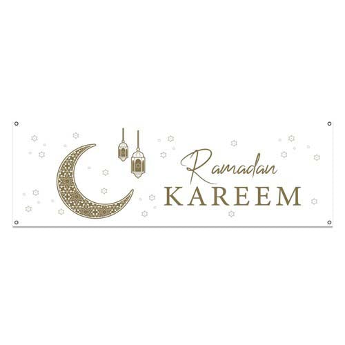 Gevelbanner Ramadan Kareem