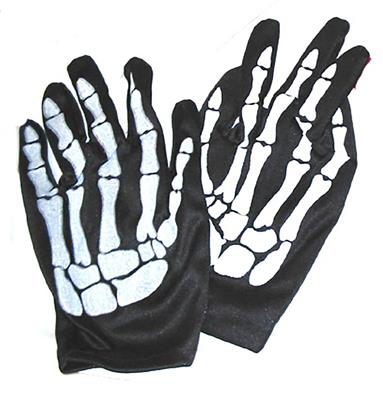 Handschoenen skelet