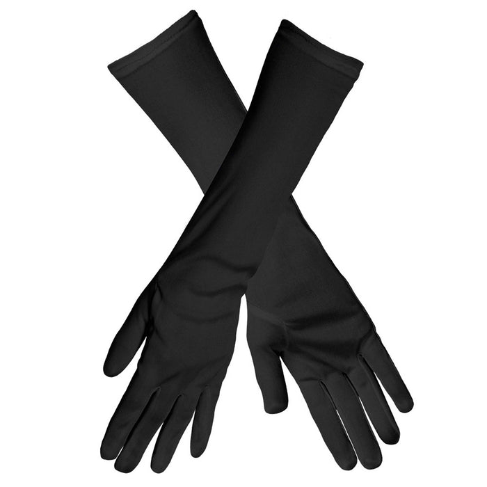 Handschoenen zwart 40cm