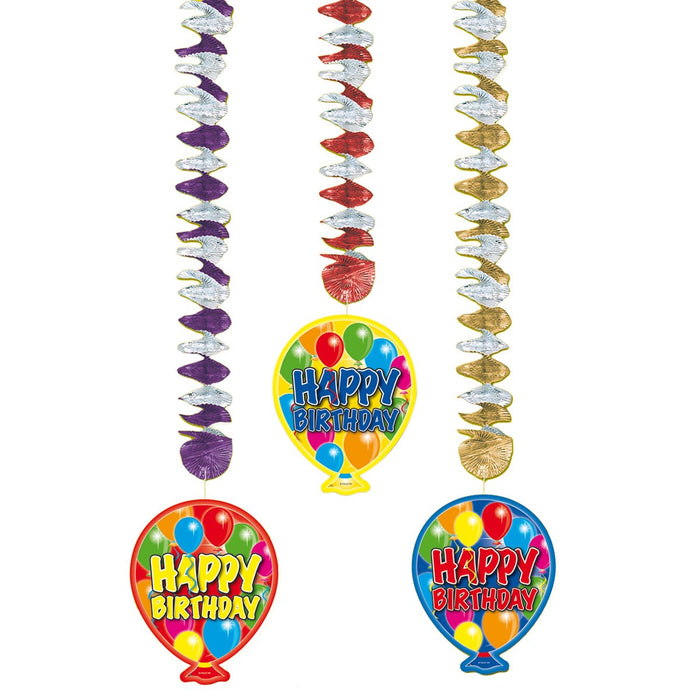 Hangdeco Balloons Happy Bday / 3st.