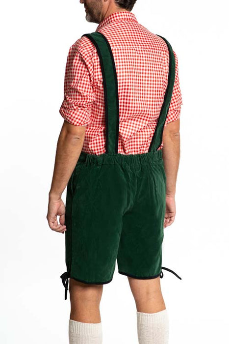 Lederhose Johann mt. XXL (zwart lang)