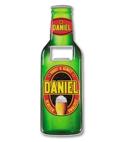 Magneet fles opener - Daniel